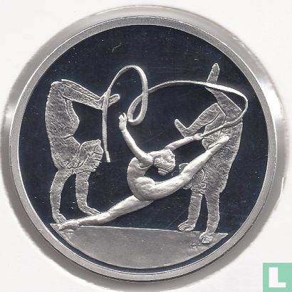 Greece 10 euro 2003 (PROOF) "2004 Summer Olympics in Athens - Rhythmic gymnastics" - Image 2