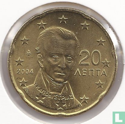 Greece 20 cent 2004 - Image 1