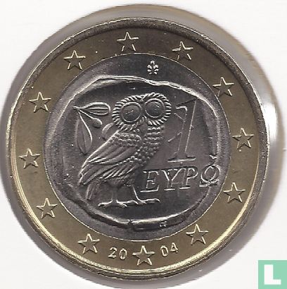 Griekenland 1 euro 2004 - Afbeelding 1