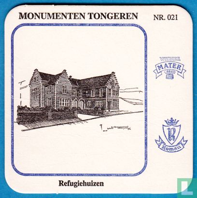 Monumenten Tongeren Nr. : 021 - Refugiehuizen
