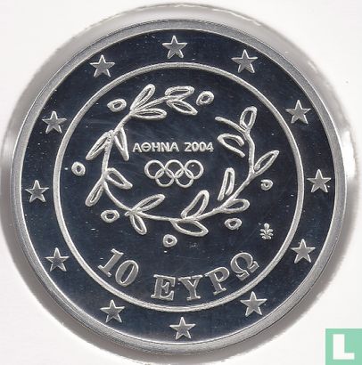 Grèce 10 euro 2003 (BE) "2004 Summer Olympics in Athens - Relay race" - Image 1