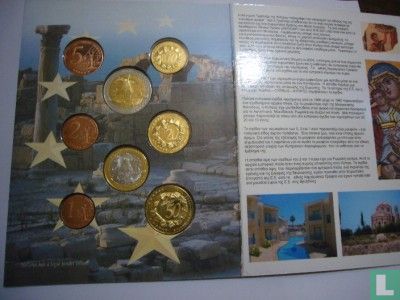 Cyprus euro proefset 2004 - Afbeelding 3