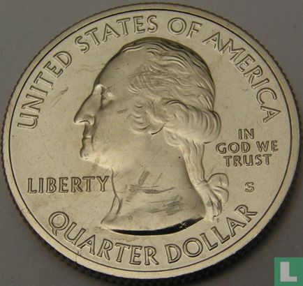 Verenigde Staten ¼ dollar 2013 (S) "Mount Rushmore" - Afbeelding 2