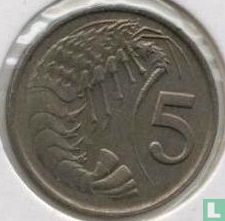 Kaimaninseln 5 Cent 1977 - Bild 2