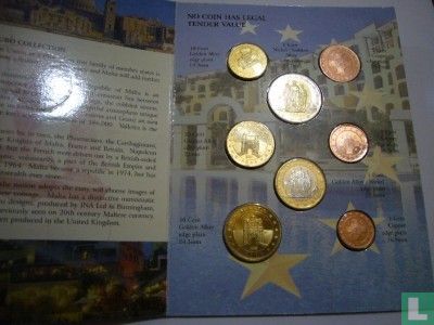 Malta euro proefset 2004 - Image 2