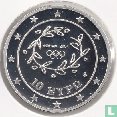 Grèce 10 euro 2003 (BE) "2004 Summer Olympics in Athens - Javelin throw" - Image 1