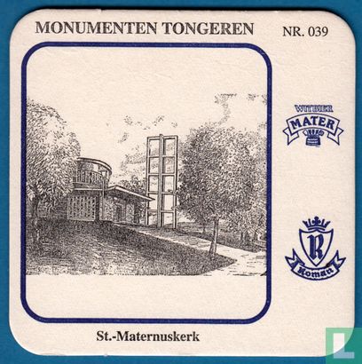 Monumenten Tongeren Nr. : 039 - St.-Maternuskerk