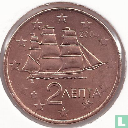 Griekenland 2 cent 2004 - Afbeelding 1