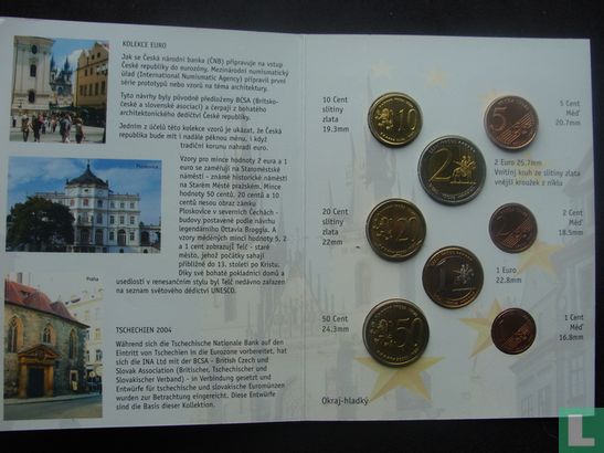 Tsjechische Republiek euro proefset 2004 - Bild 2