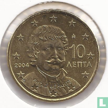Griekenland 10 cent 2004 - Afbeelding 1