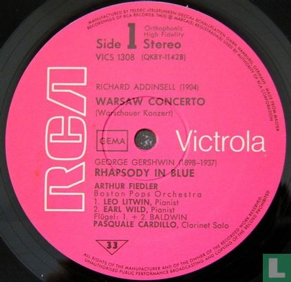 Rhapsody In Blue / Warschauer Konzert / Cornish Rhapsody  - Image 3