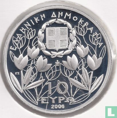 Griechenland 10 Euro 2006 (PP) "50 years national park Olympos - Zeus" - Bild 1