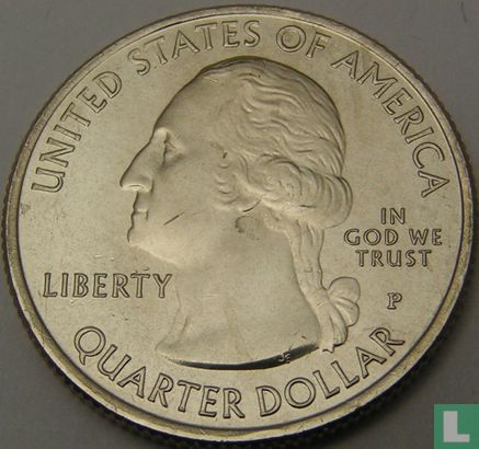 Verenigde Staten ¼ dollar 2013 (P) "Mount Rushmore" - Afbeelding 2