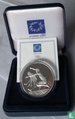 Greece 10 euro 2003 (PROOF) "2004 Summer Olympics in Athens - Long jump" - Image 3