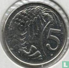 Cayman Islands 5 cents 2002 - Image 2
