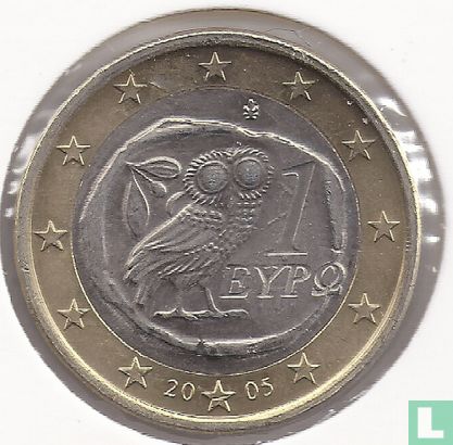 Greece 1 euro 2005 - Image 1