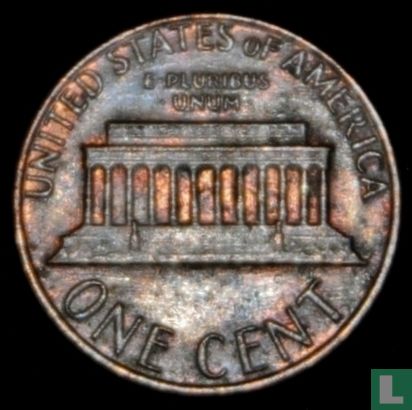 Verenigde Staten 1 cent 1982 (brons - zonder letter - grote datum) - Afbeelding 2