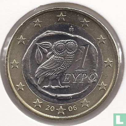 Grèce 1 euro 2006 - Image 1