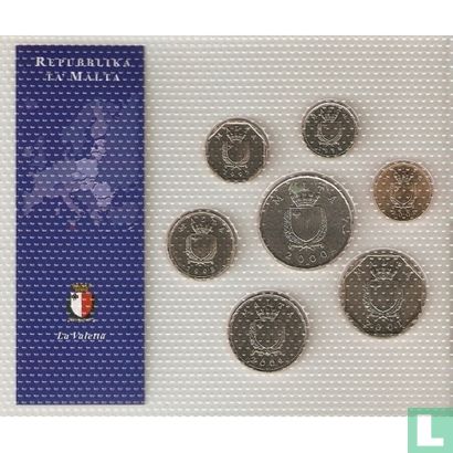 Malta combinatie set "Laatste circulatiemunten voor de Euro" - Afbeelding 2