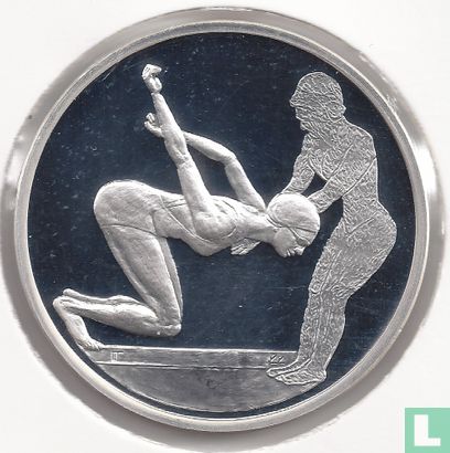 Greece 10 euro 2003 (PROOF) "2004 Summer Olympics in Athens - Swimming" - Image 2