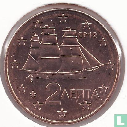 Greece 2 cent 2012 - Image 1