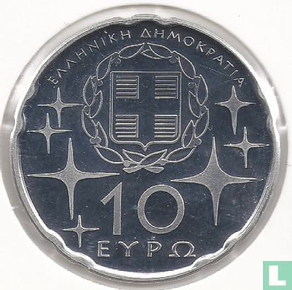 Greece 10 euro 2009 (PROOF) "International year of Astronomy" - Image 2