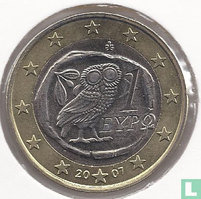 Griekenland 1 euro 2007 - Afbeelding 1