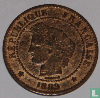 France 2 centimes 1889 - Image 1