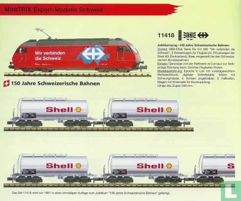 Set goederentrein SBB "Shell" - Image 2
