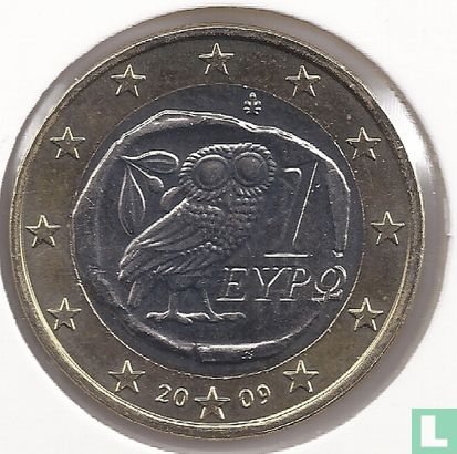 Griekenland 1 euro 2009 - Afbeelding 1
