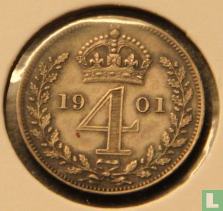 Vereinigtes Königreich 4 Pence 1901 (PROOFLIKE) - Bild 1