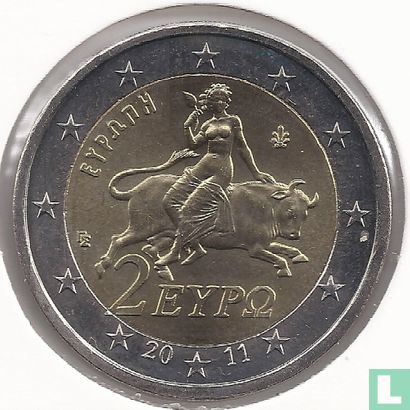 Griekenland 2 euro 2011 - Afbeelding 1