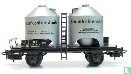 Silowagen DB "Braunkohlenstaub" - Afbeelding 1