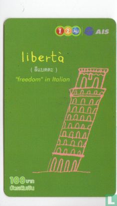 Freedom in Italian Liberta - Image 1