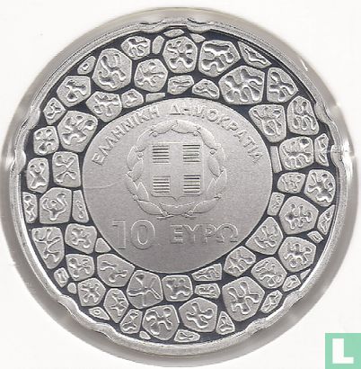 Griekenland 10 euro 2012 (PROOF) "50th anniversary of the death of Georgios N. Papanicolaou" - Afbeelding 2