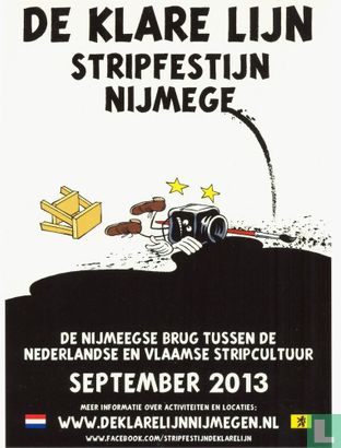 De Klare Lijn Stripfestijn Nijmegen september 2013 - Afbeelding 1