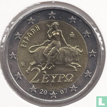 Griekenland 2 euro 2007 - Afbeelding 1