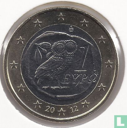 Griekenland 1 euro 2012 - Afbeelding 1