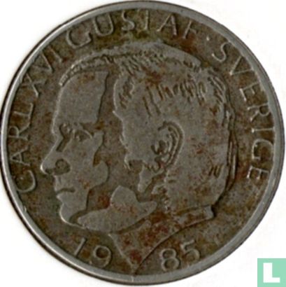 Zweden 1 krona 1985 - Afbeelding 1