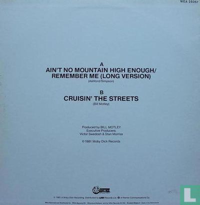 ain't no mountain high enough/ remember me cruisin the streets - Afbeelding 2