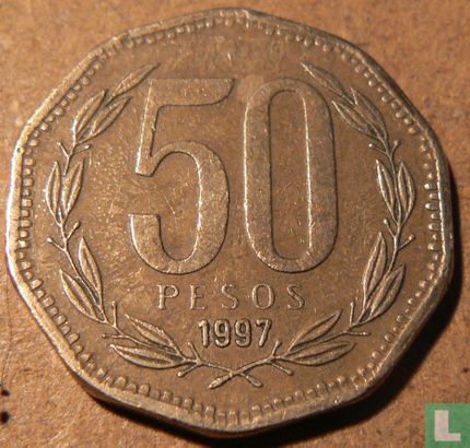 Chile 50 pesos 1997 - Image 1