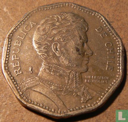 Chili 50 pesos 1997 - Image 2
