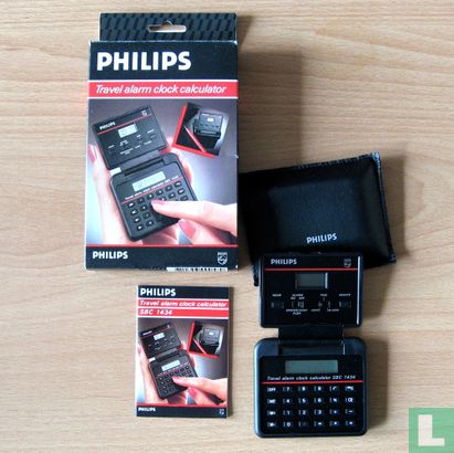 Philips SBC 1434 Travel alarm clock calculator - Image 2