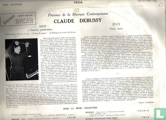 Debussy - La Mer / Jeux - Afbeelding 2