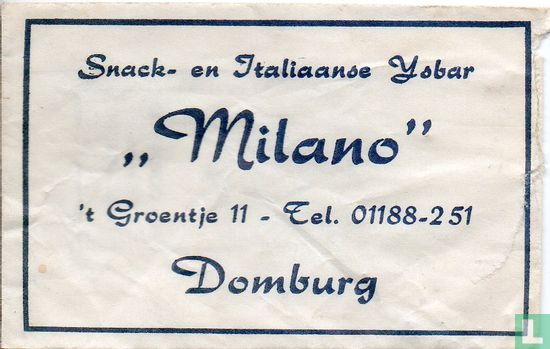 Snack- en Italiaanse IJsbar "Milano" - Afbeelding 1