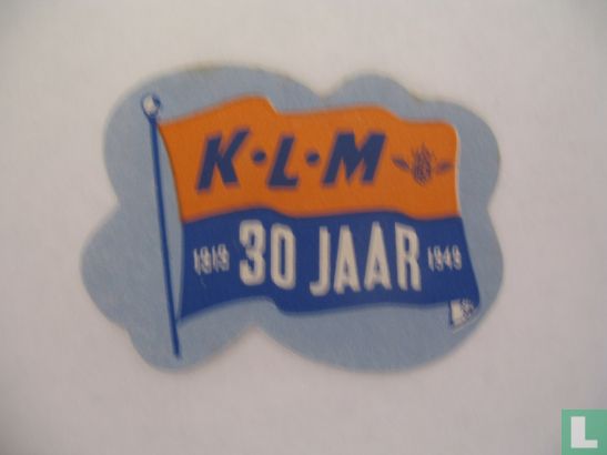 K.L.M. 1919 30 jaar 1949  