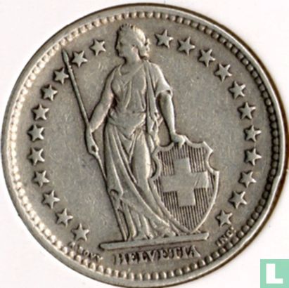 Zwitserland 2 francs 1940 - Afbeelding 2
