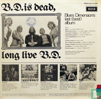 B.D. Is Dead, Long Live B.D. - Bild 2