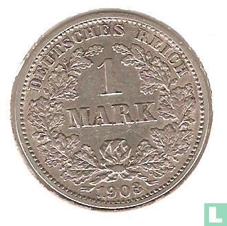German Empire 1 mark 1903 (J) - Image 1