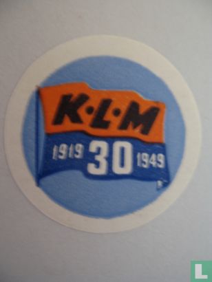 K.L.M. 1919 30 jaar 1949 